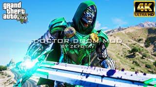 GTA 5 - New! Doctor Doom Magical Powers Mod Gameplay