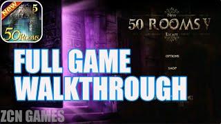 New 50 Rooms Escape 5 FULL GAME Walkthrough All Levels 1-50 (50 Room Studio)