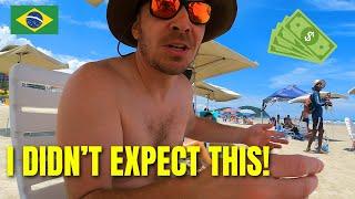 Gringo family SHOCKED at Brazilian beach (EXPENSIVE!?)