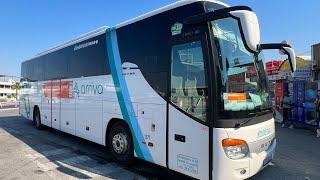 Bus from Split to Dubrovnik Croatia