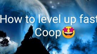 How to level up faster in coop -The wolf rpg