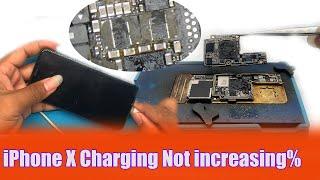 iPhone X Charge Not Increasing: Fix Repair Logicboard Typical Method Charging Problem