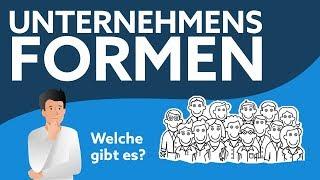 Unternehmensformen | Alle Formen einfach erklärt