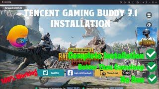 Install Tencent Gaming Buddy Latest Update | Complete Installation | Better Then Gameloop | No Ban