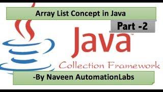 ArrayList: Java Collections Framework Tutorial Part 2