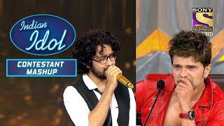 Nihal के इस Ad Lib पर Himesh जी बोले "I Love You Nihal" | Indian Idol | Contestant Mashup