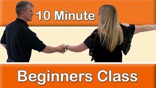 10 Minute Beginners Modern Jive Basic Class: Learn in Less Time Than It Takes to Watch This Video