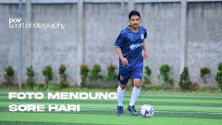 Pov sport photography with Nikon D750+Tamron 150-600mm (foto bola sore hari)