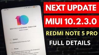 Redmi note 5 pro next update MIUI 10.2.3.0| Android pie 9.0|New Features|  QNA