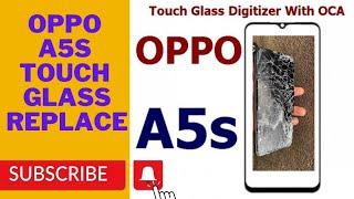 oppo a5s touch glass replacement |oppo a5s broken touch glass replacement | oppo a5s touch change