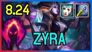 8.24 DARK HARVEST ZYRA SUPPORT - DIAMOND - League of Legends