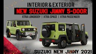 new suzuki jimny long wheelbase/5 - door 2021 interior & exterior