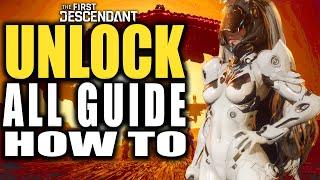 The First Descendant How to UNLOCK ALL CHARACTERS Guide