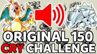 Original 150 Pokemon CRY Challenge!! - MandJTV Pokevids