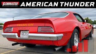 1967-74 GM F-body Cars - American Thunder Exhaust System 817104