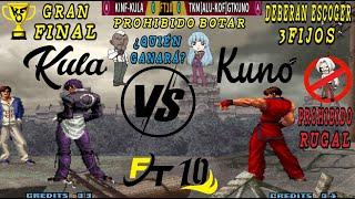 Torneo KOF 2002 PLUS- KUNO vs KULA ''GRAN FINAL'' ¡PROHIBIDO BOTAR Y ESCOGER RUGAL!