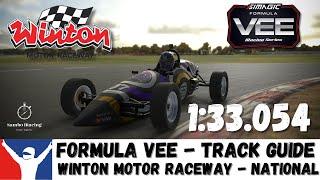 iRacing Formula Vee Winton National - Track Guide - 1:33.054 Sim Racing Tips & Tricks Week 5 S3 2024