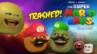 Annoying Orange - The Super Mario Bros. Movie TRAILER 2 TRASHED!