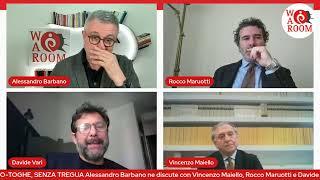 War Room di Alessandro Barbano con Vincenzo Maiello, Rocco Maruotti e Davide Varì