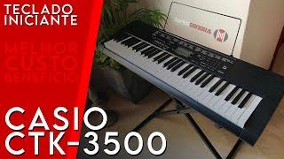 TECLADO MUSICAL CASIO CTK-3500 REVIEW COMPLETO 2023