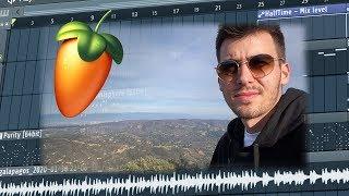 MAKING CRAZY SAMPLE LOOPS FROM SCRATCH (Lil Tecca x Hella Sketchy) + Hiking in Malibu