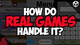 Handle UI Like a Commerical Game (with just ONE script) - Unity Tutorial