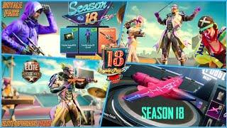 SEASON 18 ROYAL PASS LEAKS OF PUBG MOBILE - S18 RP FIRST LOOK | REWARDS OF SEASON 18 ROYALE PASS