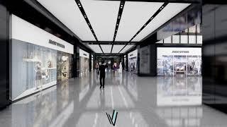 Uzbekistan Lot2 Modern Shopping Mall Interior FULLHD 1080P 3D Animation - by Virtual Studio