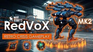 War Robots | Retro Crisis MK2 Gameplay with Retro Reaper Weapons | RedVoX WR