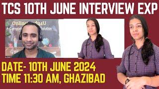 TCS 10th June Interview Experience | Candidate Experience Digital Interview