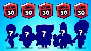 *WELTREKORD?!* 5 Brawler auf Rang 30 in einer Nacht!