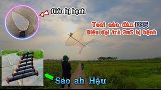 HOÀI TV | TEST DIỀU SÁO ĐẠI TRÀ 2M5 VÀ SÁO ĐÀN D35 [PHẠM TRUNG HẬU]