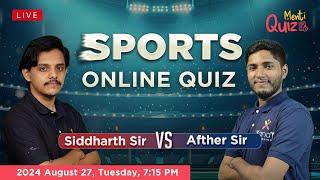  SPORTS ONLINE QUIZ #sports #onlinequiz