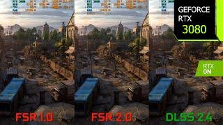 Dying Light 2 FSR 2.0 Patch 1.5 | 1440p FSR 1.0 vs FSR 2.0 vs DLSS 2.4 Comparison | RTX 3080