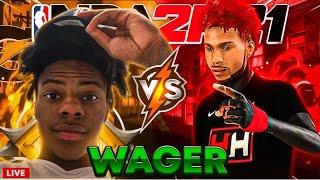 ISHOWSPEED vs DOUBLEH DF WAGER LIVE! BO5 SERIES W/ 3PT PLAYMAKER BUILD + BEST JUMPSHOT ON NBA2K21!