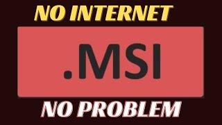 google chrome download offline installer msi||No internet||No problem