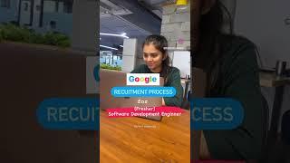 Google Recruitment Process for Fresher Software Development Engineer (SDE-1) | Check Description