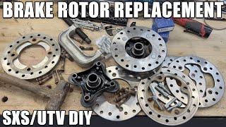 How to Replace Brake Rotors on a RZR or Other SXS/UTV/ATV - KRX/YXZ/X3/RMAX/Maverick/Talon/Z-Force