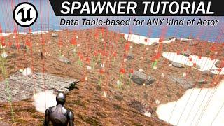 Let's Build the RPG! - 78 – Data Table Spawner Tutorial – How to Make a Spawner for Any Actor