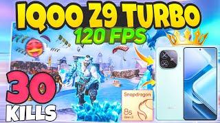 iQOO Z9 Turbo 5G BGMI 90fps Test on Fps Meter | iQOO Z9 Turbo BGMI New Update Test