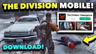 THE DIVISION MOBILE IS BACK! HOW TO PLAY NOW! (DOWNLOAD + NEW HIGH GRAPHICS GAMEPLAY)