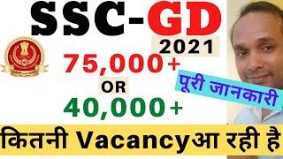 SSC GD New Recruitment 2021 | SSC GD Vacancy 2021 | SSC GD 2021 Total Vacancy | SSC GD 2021 Age