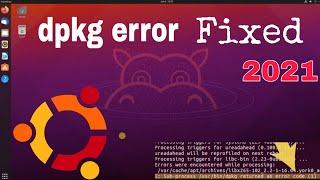 How to solved dpkg error in Ubuntu system / fixed dpkg error @MrUnbirth