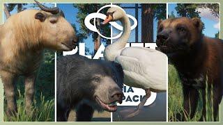 All EIGHT New Animals! | Planet Zoo Eurasia Animal Pack