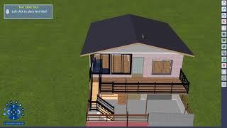 Two-Story House Design Part 1 using Dream plan House Design