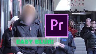 How To BLUR MOVING FACES AND OBJECTS In Premiere Pro!