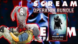 NEW "VIOLENT END" FINISHER MOVE SHOWCASE | VIOLENT END EXECUTION in WARZONE (SCREAM OPERATOR BUNDLE)