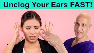 Clogged Ears? Try THIS to Clear Them Fast!  Dr. Mandell