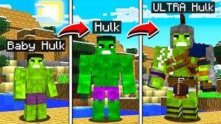 LIFE OF HULK IN MINECRAFT!