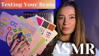 ASMR - Testing Your eyes & Brain 